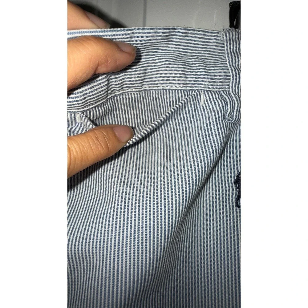 Ralph Lauren Men's Classic Fit Striped Seersucker Shorts w Pony Logo Size‎ 40 - Picture 5 of 11